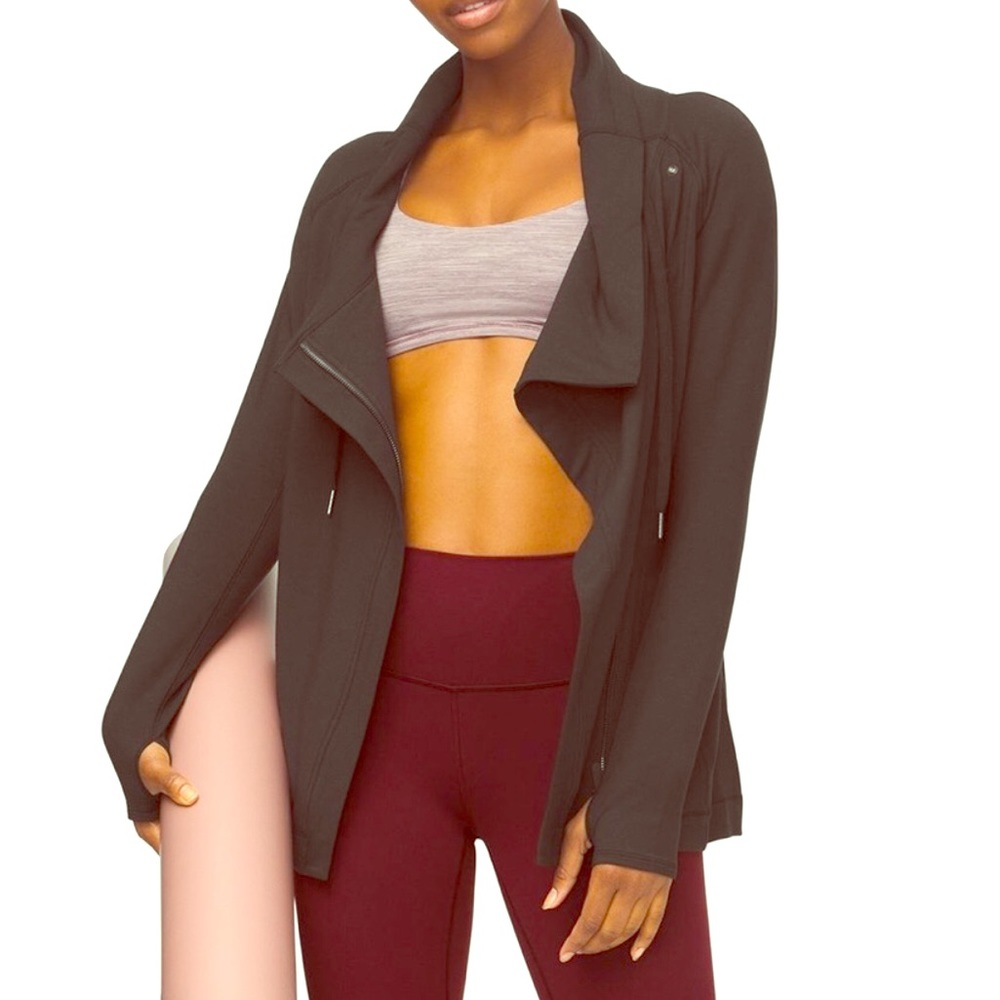 Lululemon coastal wrap black sweater